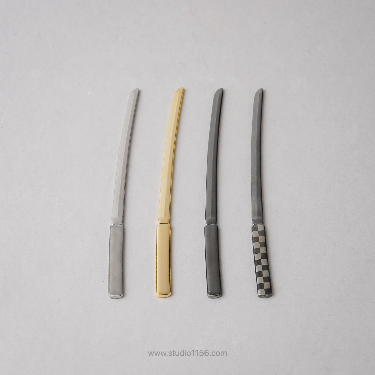 新潟燕カトラリー 金 日本刀 脇差 和菓子 ナイフ 12cm トーダイ