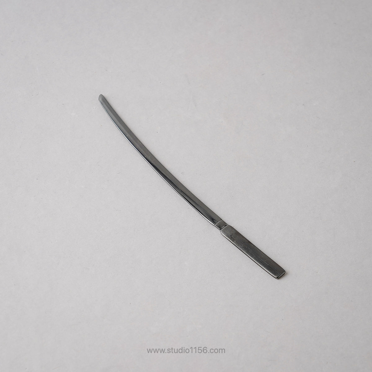 新潟燕カトラリー 日本刀 大太刀 和菓子 ナイフ 16cm 黒 Todai Studio1156