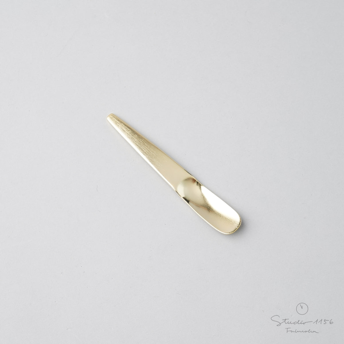 新潟燕カトラリー アスティ プチスプーン 9cm ゴールド Todai Studio1156