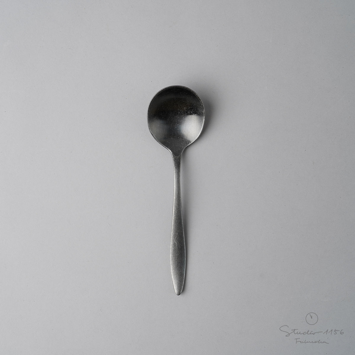 新潟燕カトラリー ALBI アルビ AS(アンティークシルバー) ブイヨンスプーン Todai Studio1156