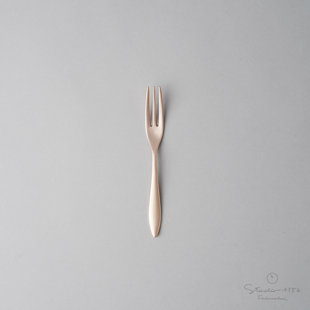 新潟燕カトラリー ALBI アルビ PE(ピンクゴールドエレガント) ヒメフォーク Todai Studio1156