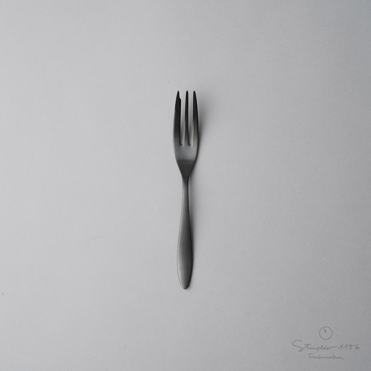 新潟燕カトラリー ALBI アルビ BK(ブラック) ケーキフォーク Todai Studio1156