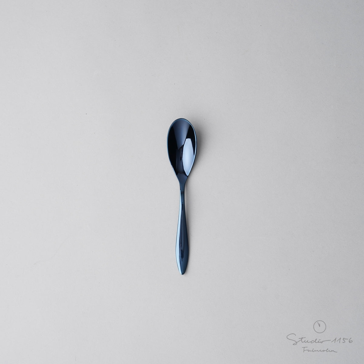 新潟燕カトラリー ALBI アルビ IN(イオンプレーティング ネイビー) コーヒースプーン Todai Studio1156