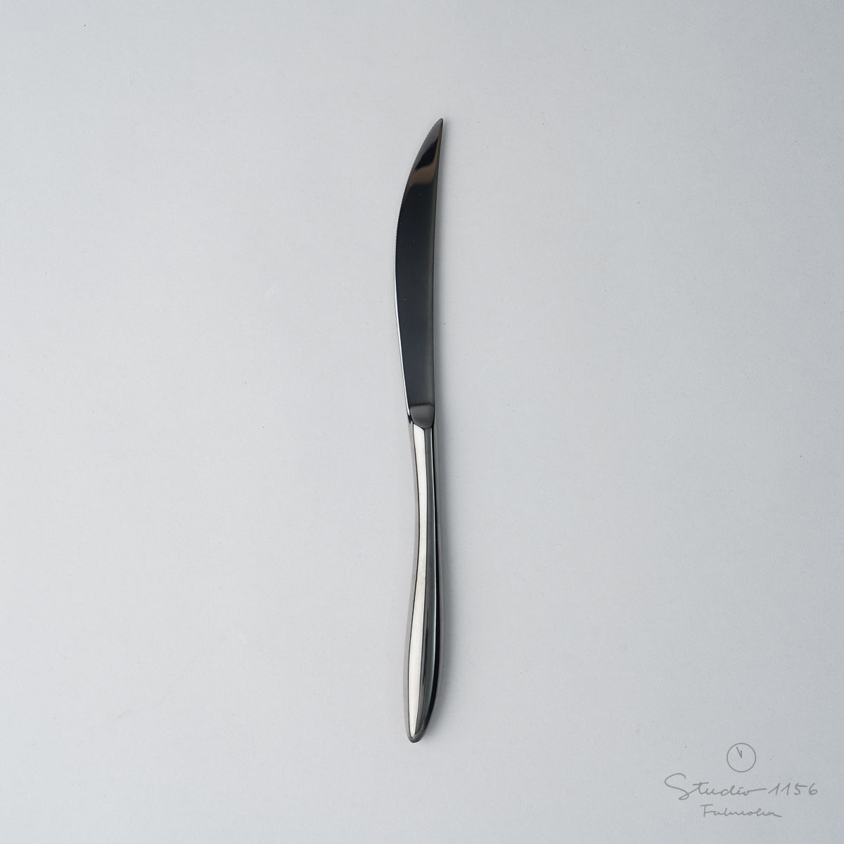 新潟燕カトラリー ALBI アルビ IB(イオンプレーティング ブラック) デザートナイフ Todai Studio1156