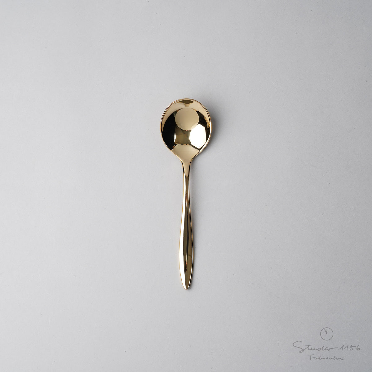 新潟燕カトラリー ALBI アルビ GD(ゴールド) ブイヨンスプーン Todai Studio1156