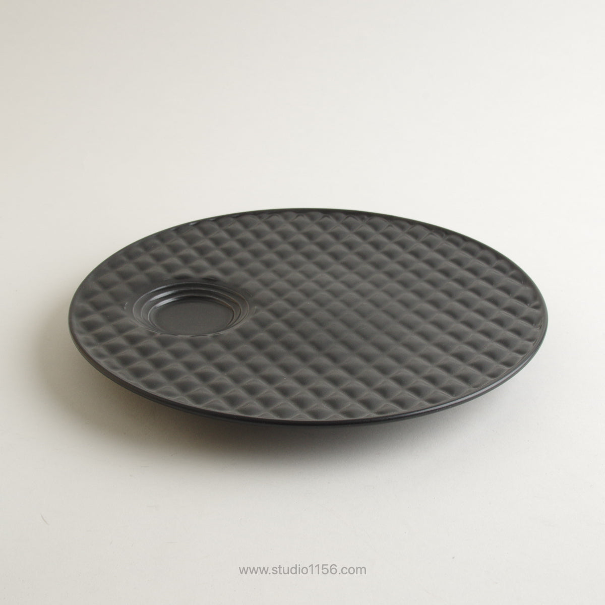 波佐見焼 キルティングプレート 24cm Tanshin Studio1156