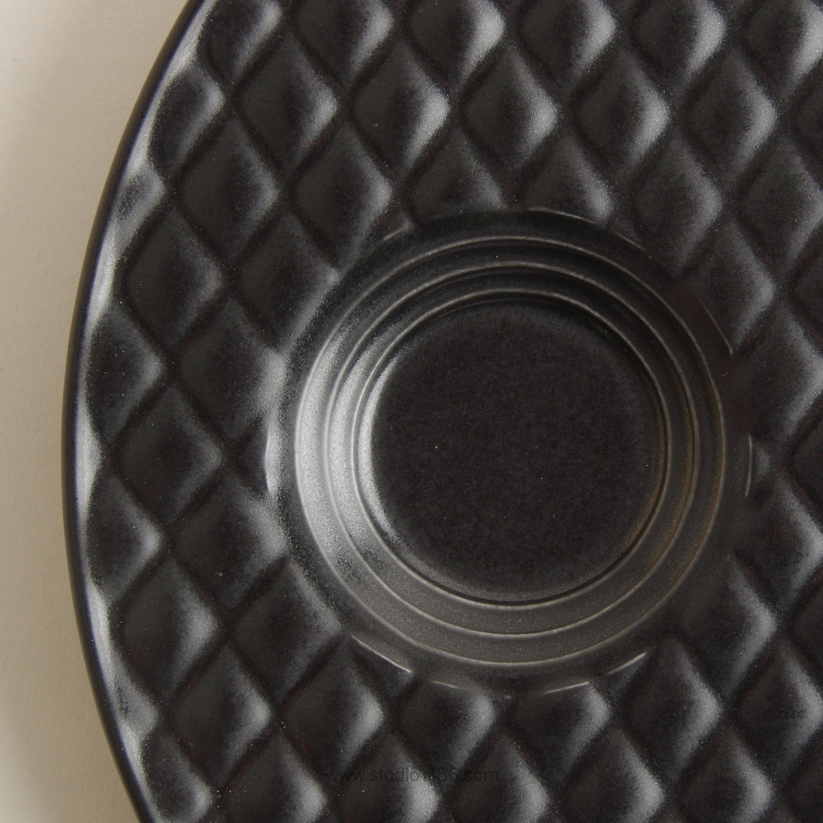 波佐見焼 キルティングプレート 24cm Tanshin Studio1156