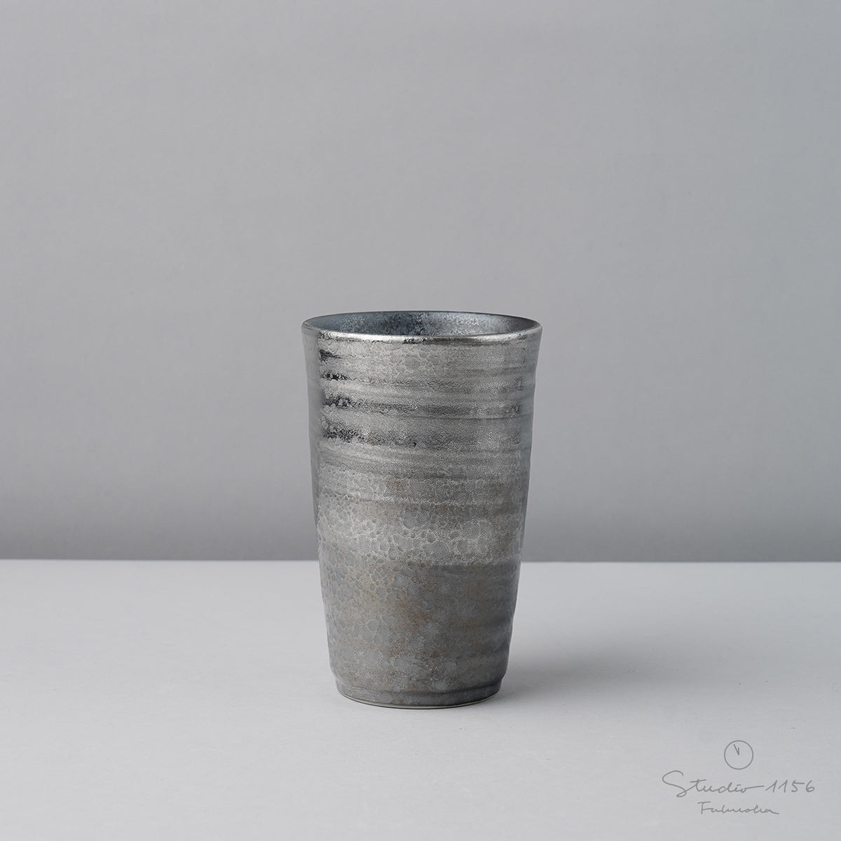 有田焼 晶 タンブラー(中) 340ml 晶外銀 Touetsu Studio1156