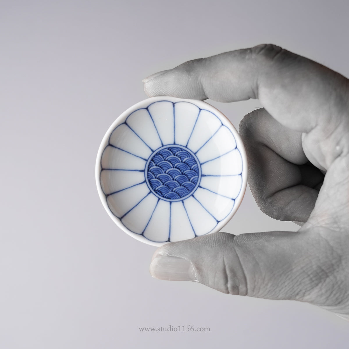 波佐見焼 染付 姫皿 豆皿 6cm Takayama Studio1156