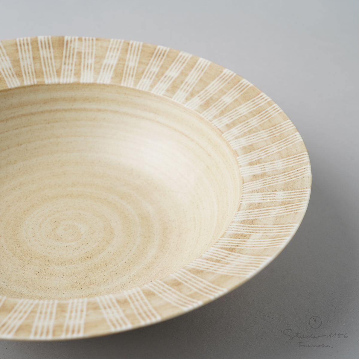 波佐見焼 シャビーシック ボウル L 24cm Wazan Studio1156