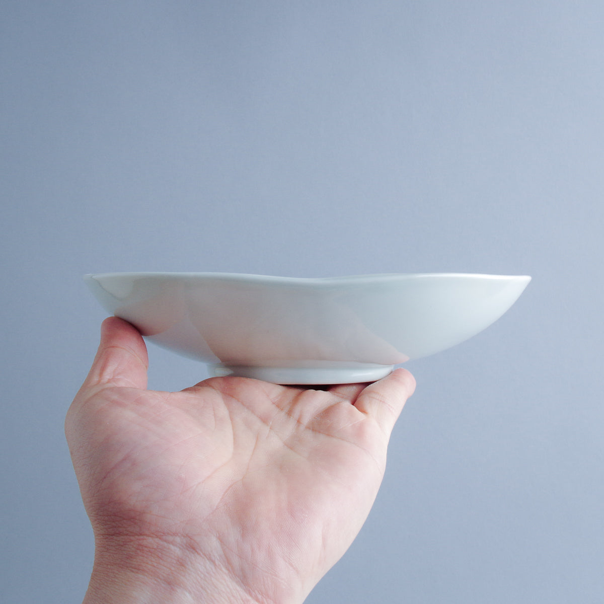 波佐見焼 染付木立 楕円皿(大) 19.5cm Yamashita Studio1156