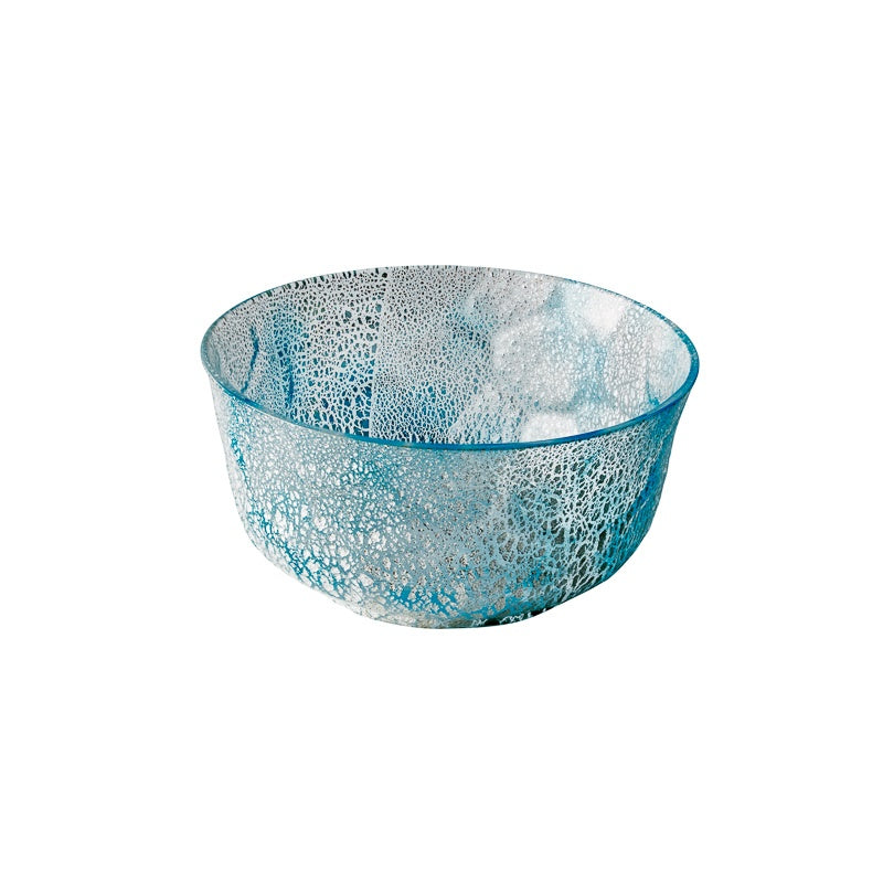 ガラス食器 銀雪 中鉢 13cm Yoshinuma-glass Studio1156