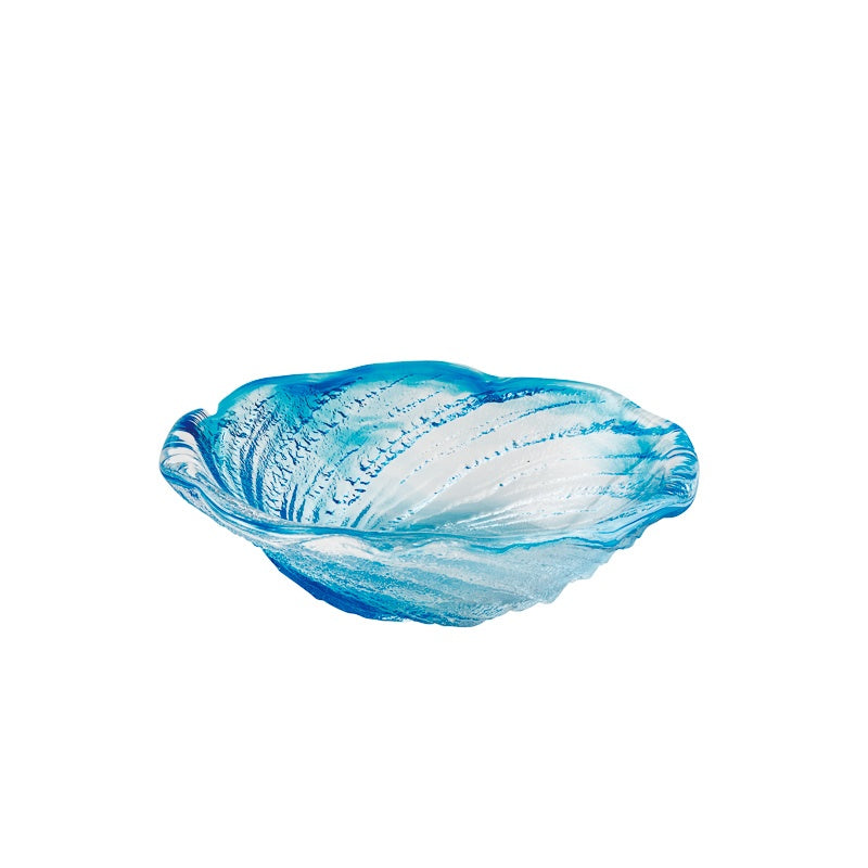 ガラス食器 荒波 小判豆鉢 ブルー 10cm Yoshinuma-glass Studio1156