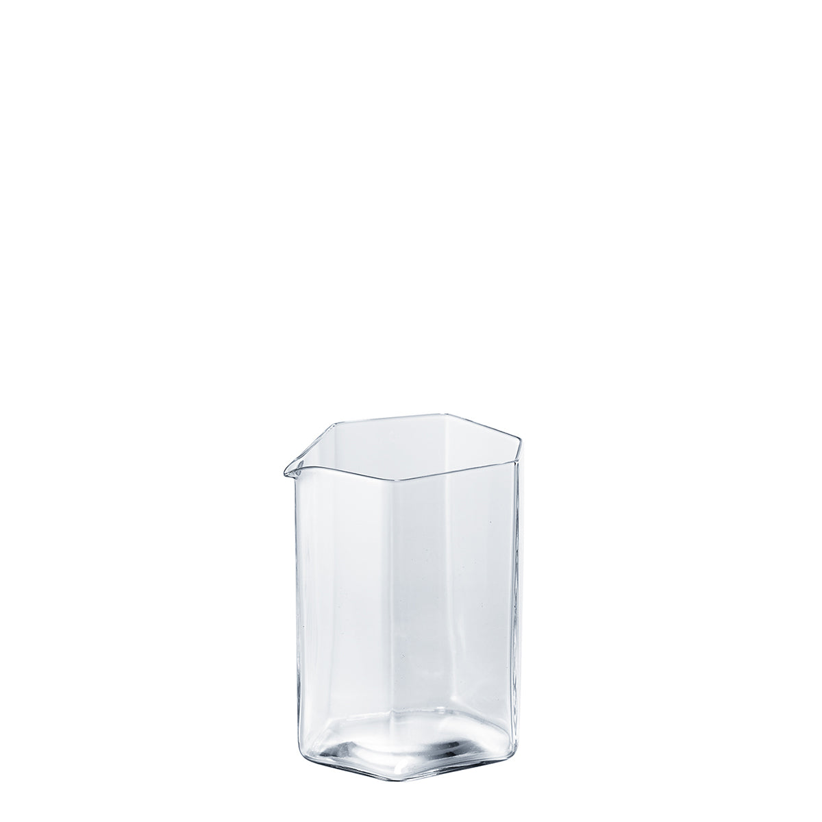 ガラス食器 六角角柱デカンタ 片口酒器 (S/M/L) S 190ml Yoshinuma-glass Studio1156