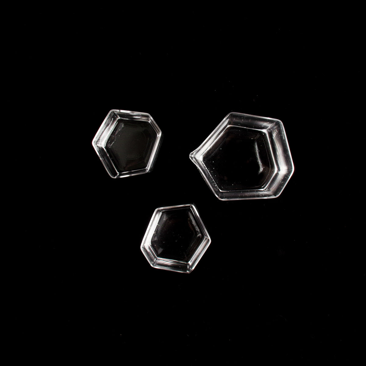 ガラス食器 六角角柱デカンタ 片口酒器 (S/M/L) Yoshinuma-glass Studio1156