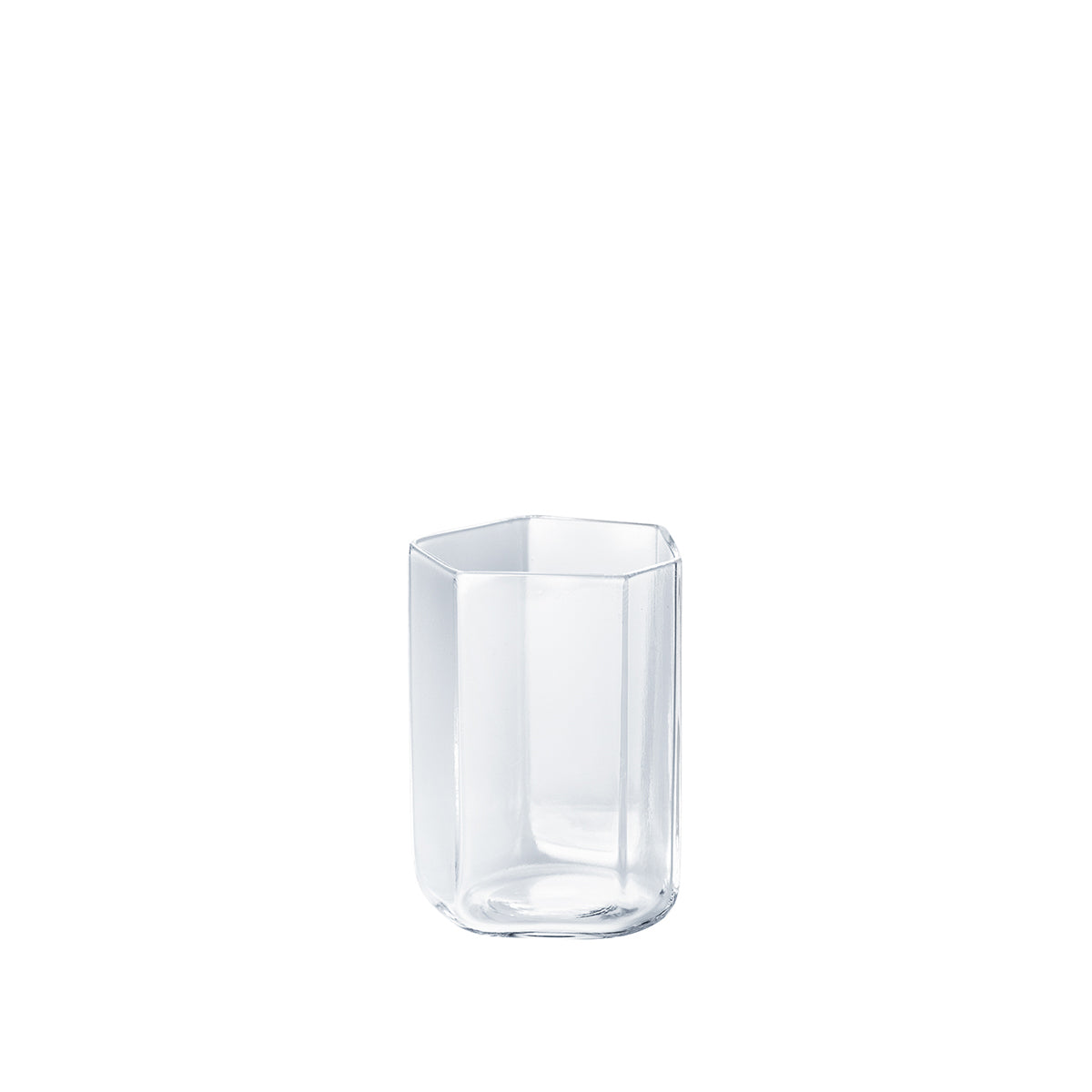 ガラス食器 六角角柱酒グラス ぐい呑み 60ml 細・高 Yoshinuma-glass Studio1156