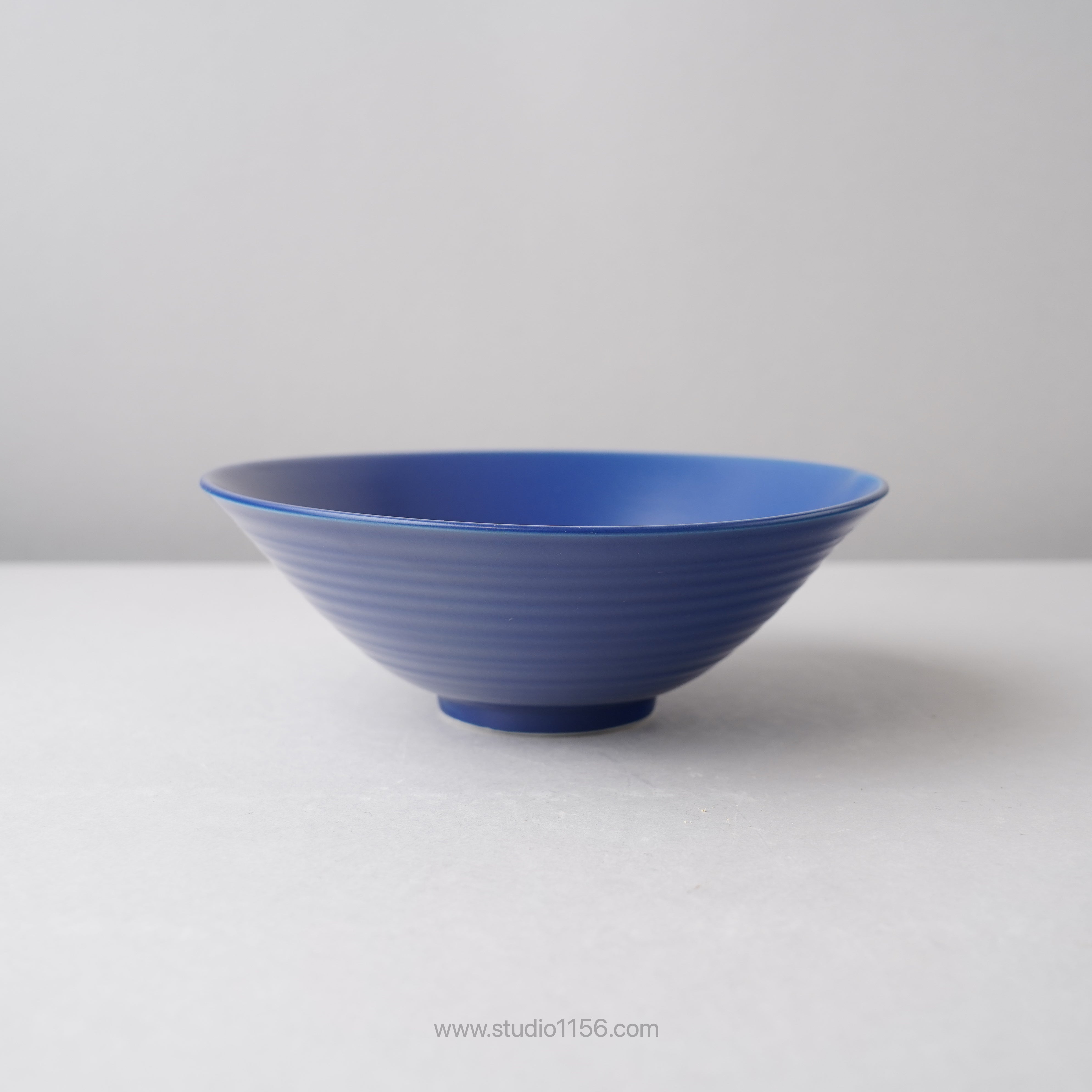 波佐見焼 一方押ボウル 預け鉢 16cm ルリマット Ryusen Studio1156