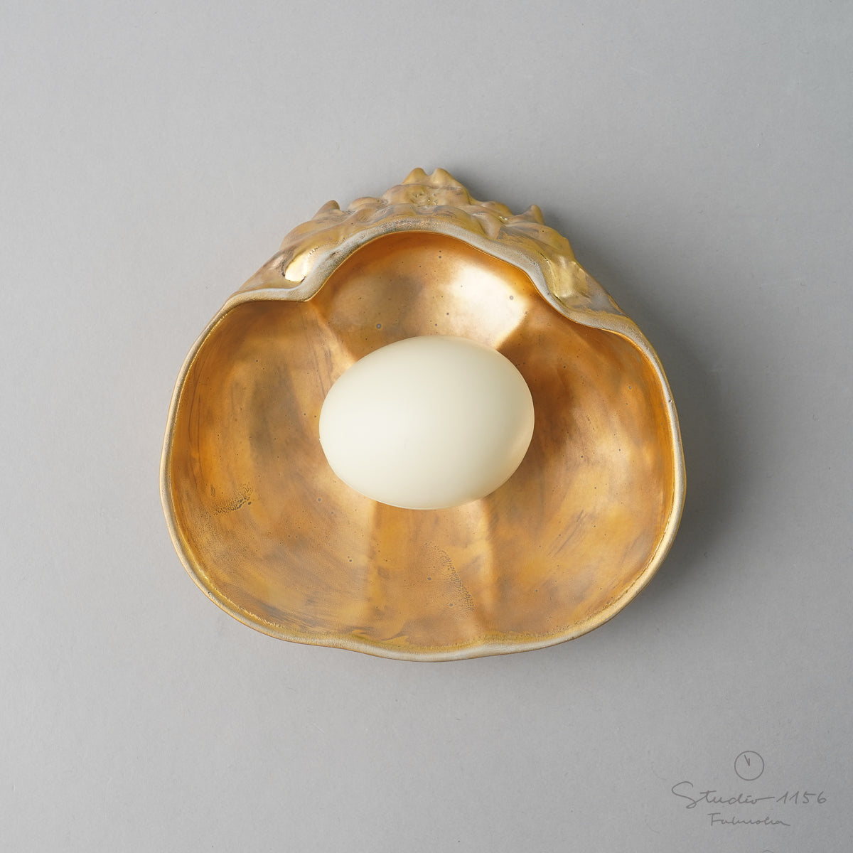 有田焼 蟹甲羅型皿 13cm Zuiho Studio1156