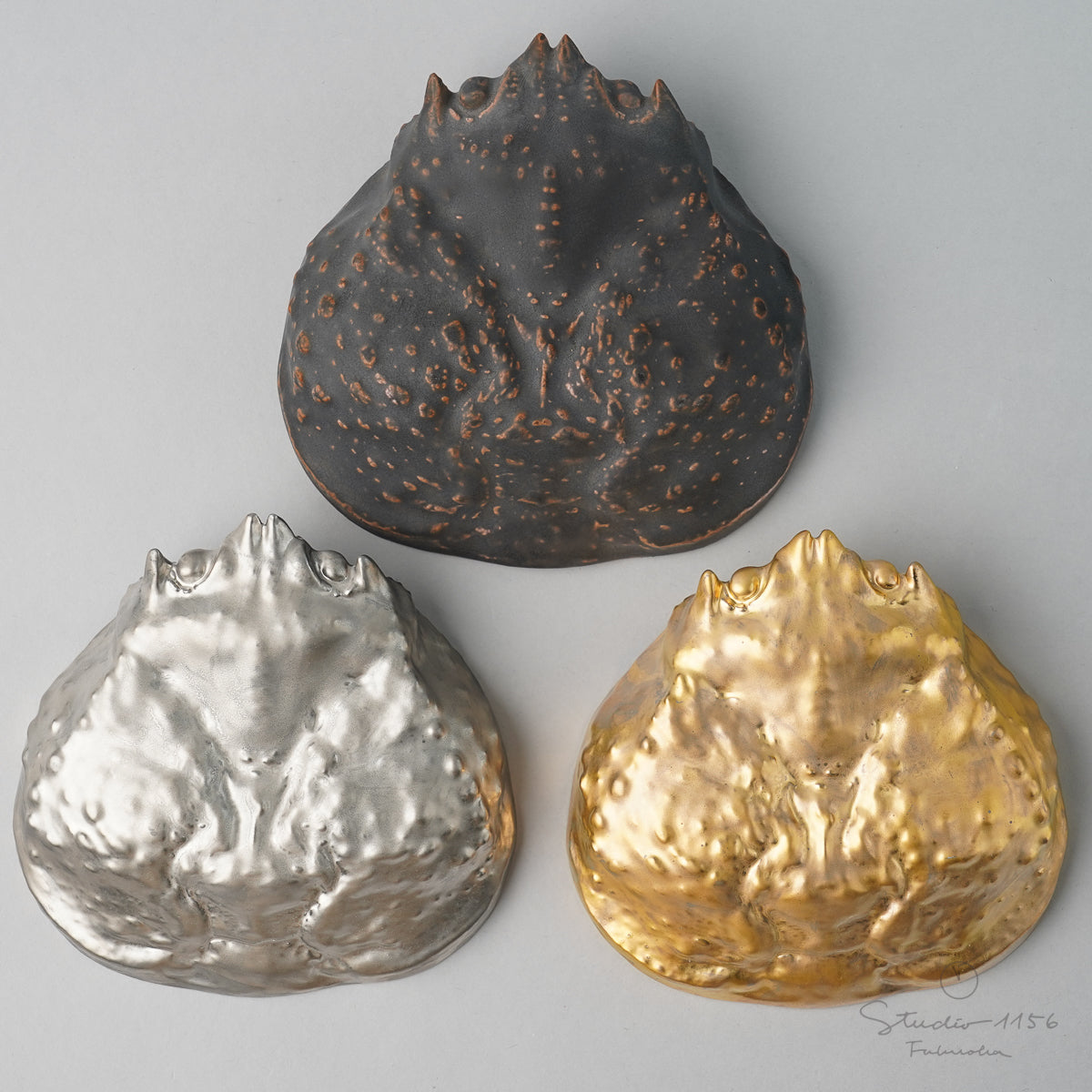 有田焼 蟹甲羅型皿 13cm Zuiho Studio1156