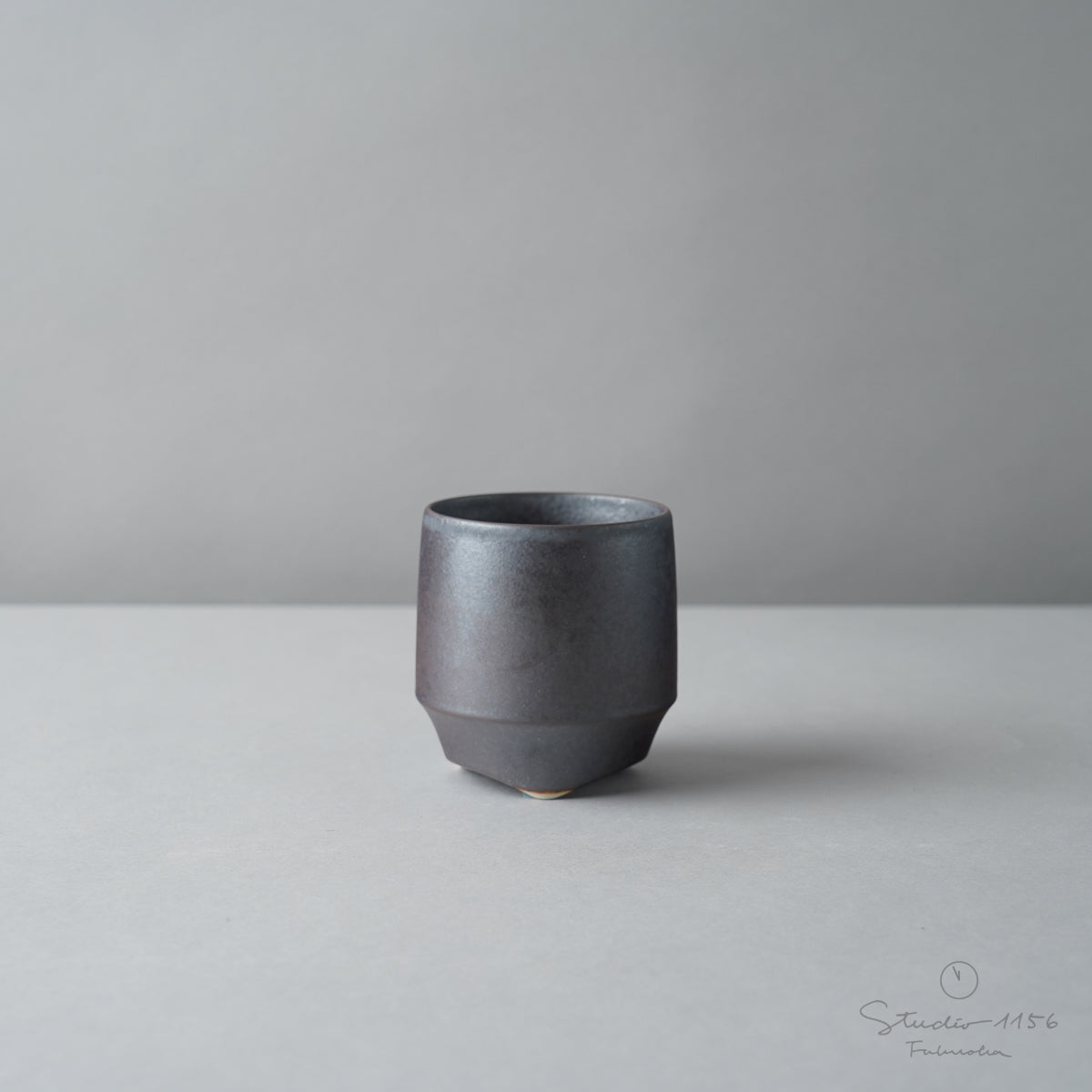 有田焼 Glaze 香酒盃 (S) フリーカップ 130ml 鉄釉 Zuiho Studio1156