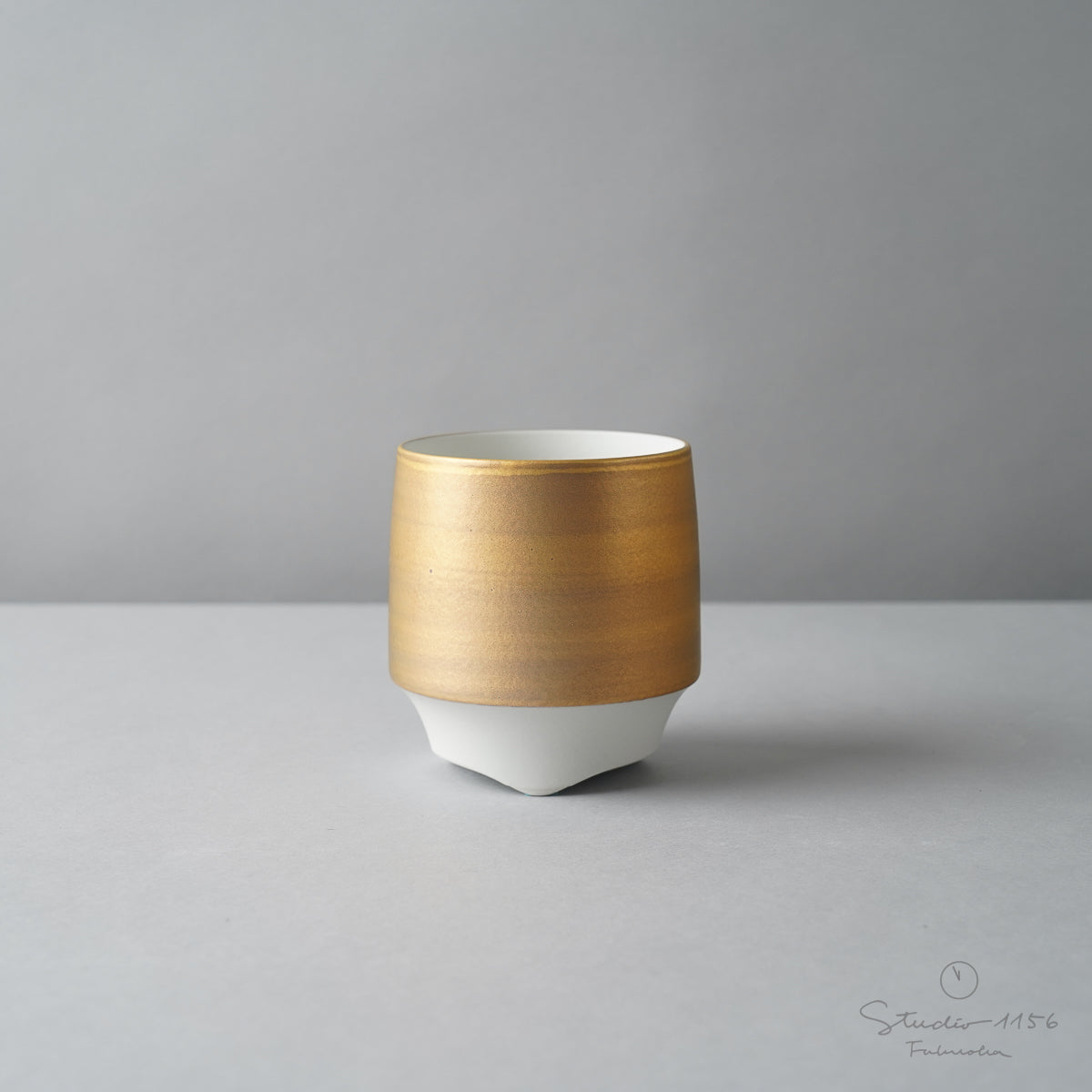 有田焼 Luxury 香酒盃 (M) フリーカップ 210ml ゴールド Zuiho Studio1156