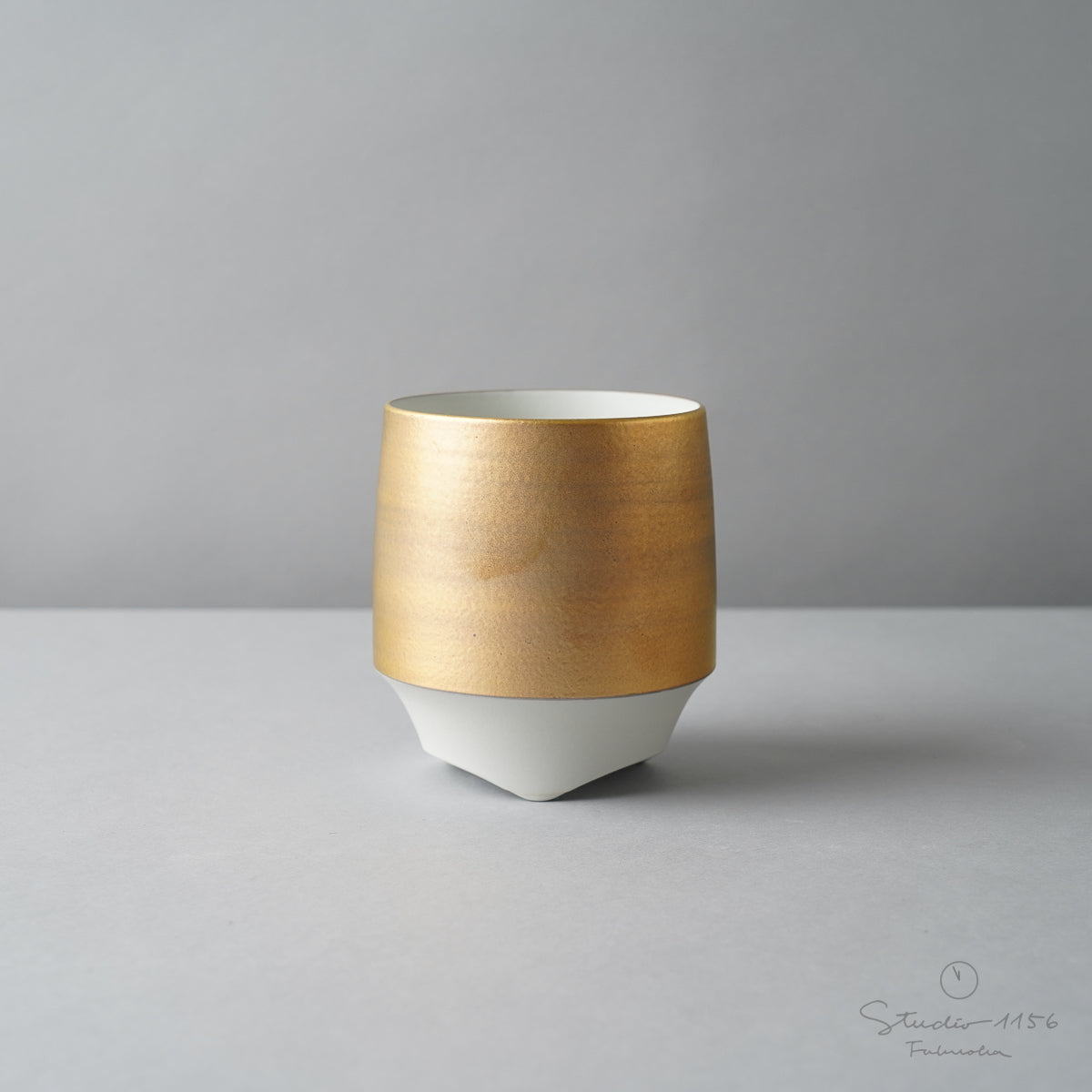 有田焼 Luxury 香酒盃 (L) ロックグラス 300ml ゴールド Zuiho Studio1156