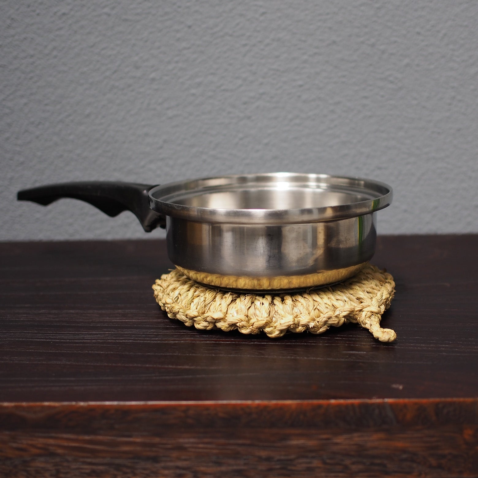 木竹工芸 ワラ鍋敷き (中) 18cm Takenosei Studio1156