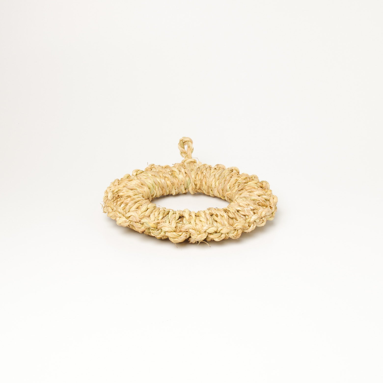 木竹工芸 ワラ鍋敷き (小) 15cm Takenosei Studio1156