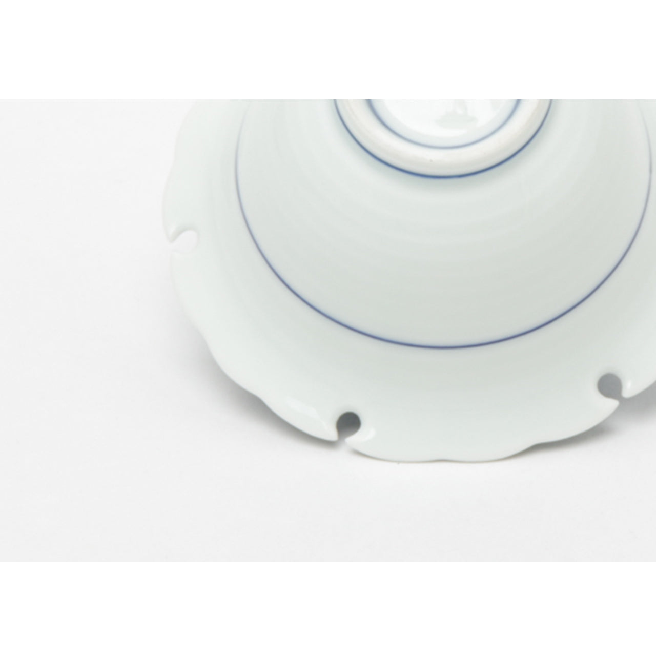 波佐見焼 染付 割草花兎紋 雪輪小付 9.5cm Takayama Studio1156