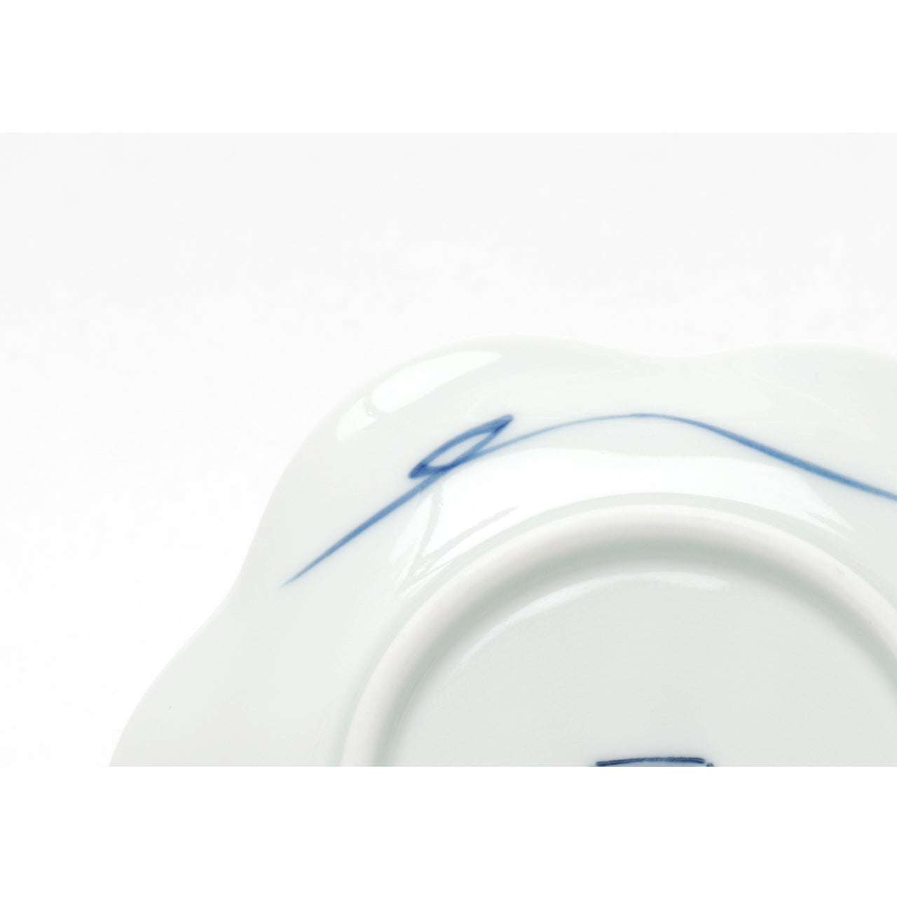 波佐見焼 染付 雪輪地紋 ファンシー皿(小) 11.5cm Takayama Studio1156