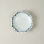 有田焼 岡晋吾監修 染付 四稜小皿 10.5cm [3 Patterns] 渕ハート ARITA PORCELAIN LAB Studio1156
