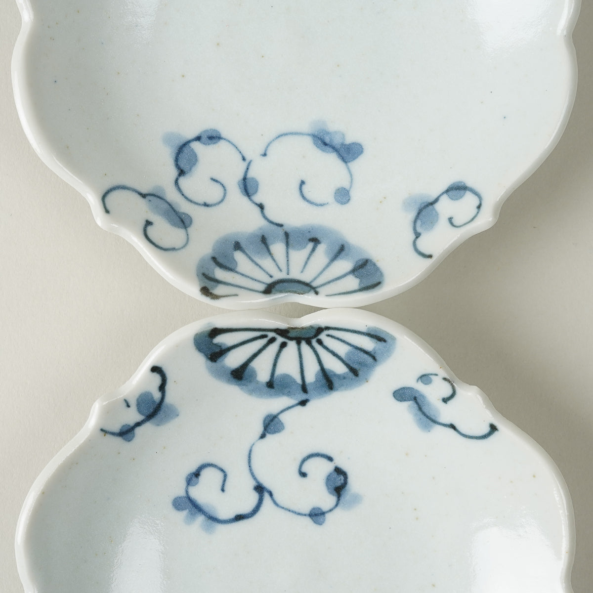 有田焼 岡晋吾監修 染付 四稜小皿 10.5cm [3 Patterns] ARITA PORCELAIN LAB Studio1156
