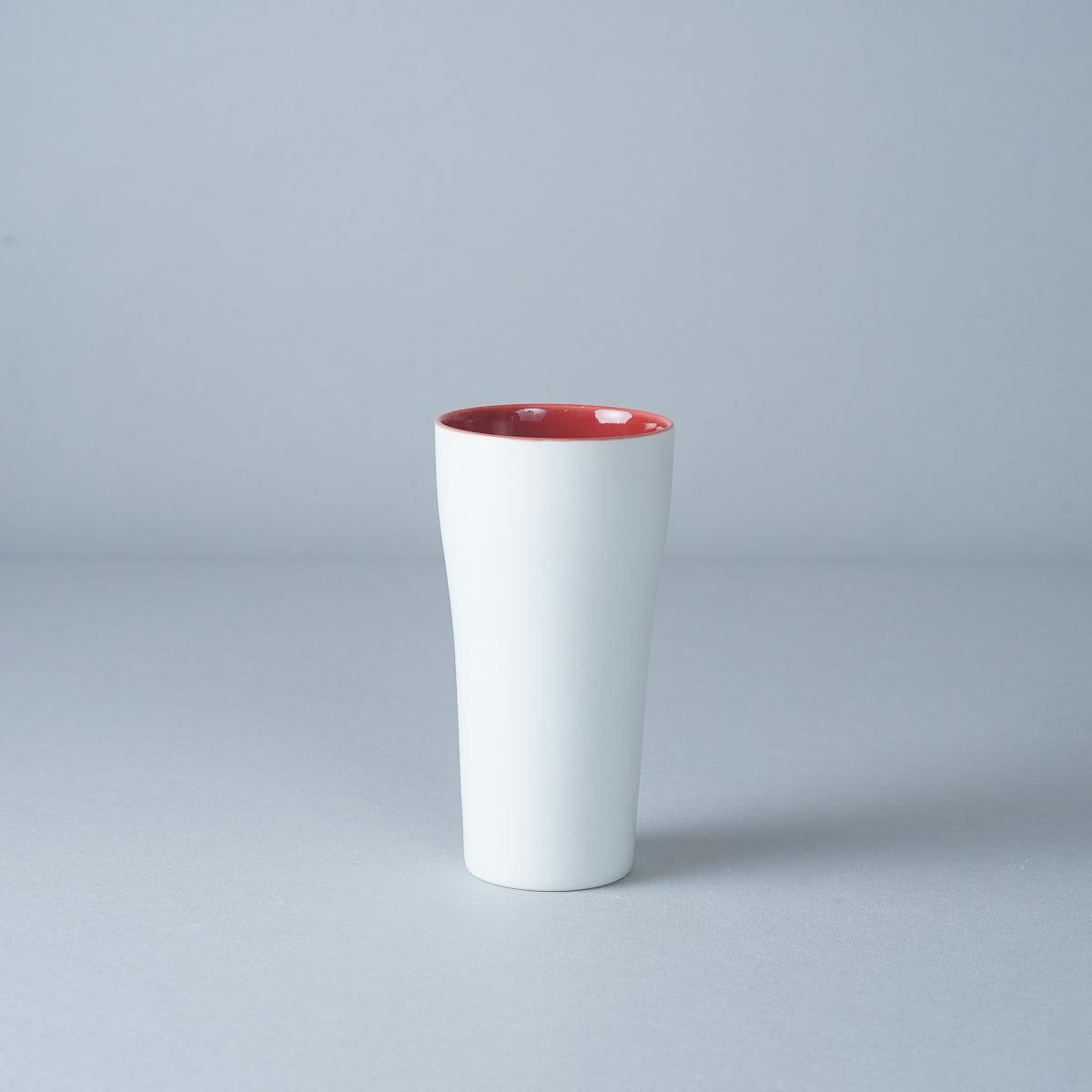 有田焼 外刷毛 ペストルタンブラー 冷酒カップ 120ml 赤 ARITA PORCELAIN LAB Studio1156