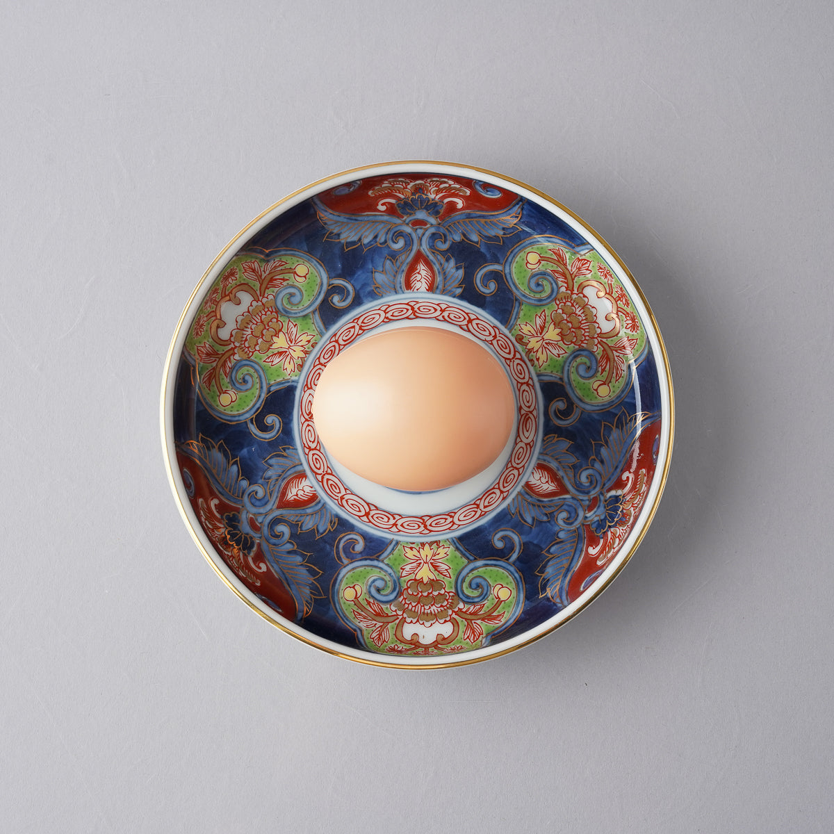 有田焼 古伊万里草花紋 四五寸丸皿 13.5cm 弥左ヱ門 - Studio1156