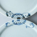 有田焼 染付菊絵 五寸天平皿 14.5cm ARITA PORCELAIN LAB Studio1156