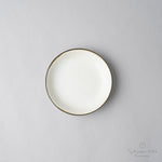 波佐見焼 ALONGU 明論具 小皿 10cm フチサビ Alongu Studio1156