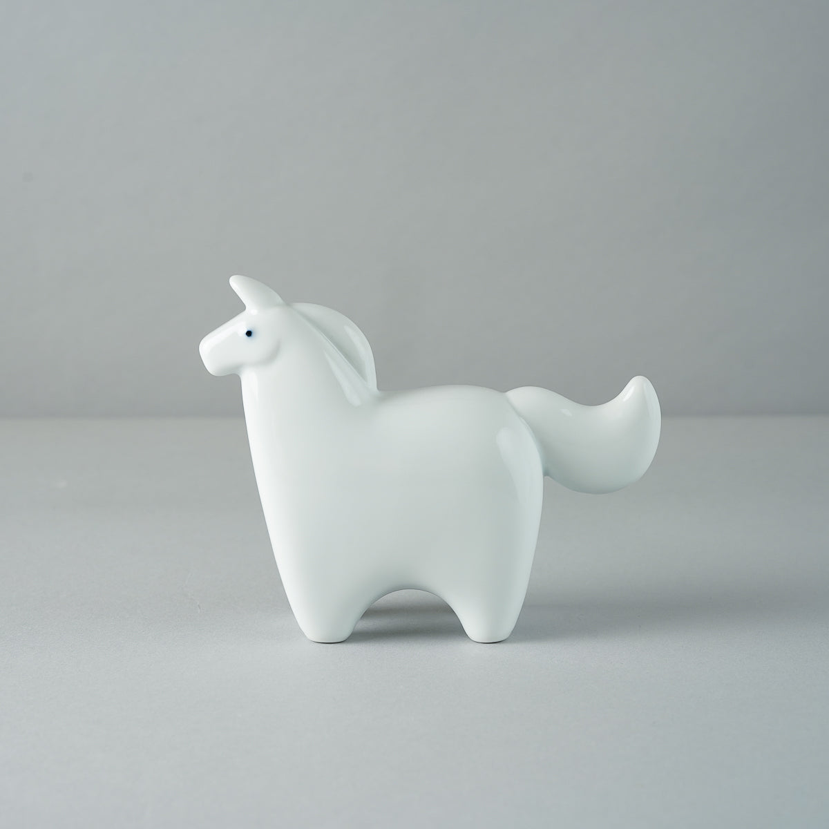 波佐見焼 干支飾り うま(午) 大/小 小 Atelier-YAMA Studio1156