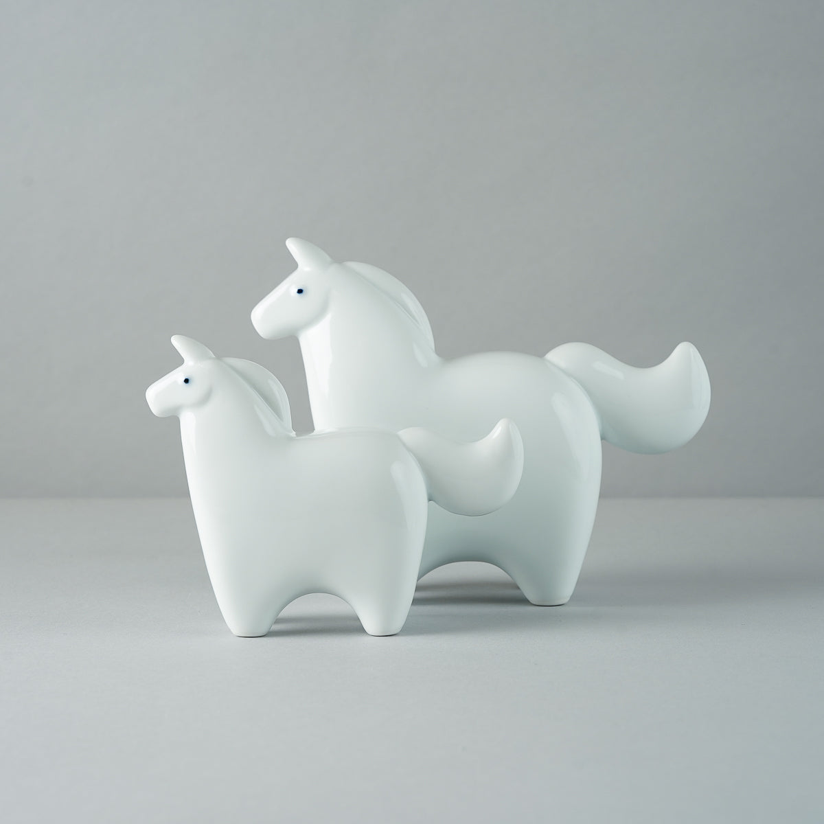 波佐見焼 干支飾り うま(午) 大/小 Atelier-YAMA Studio1156