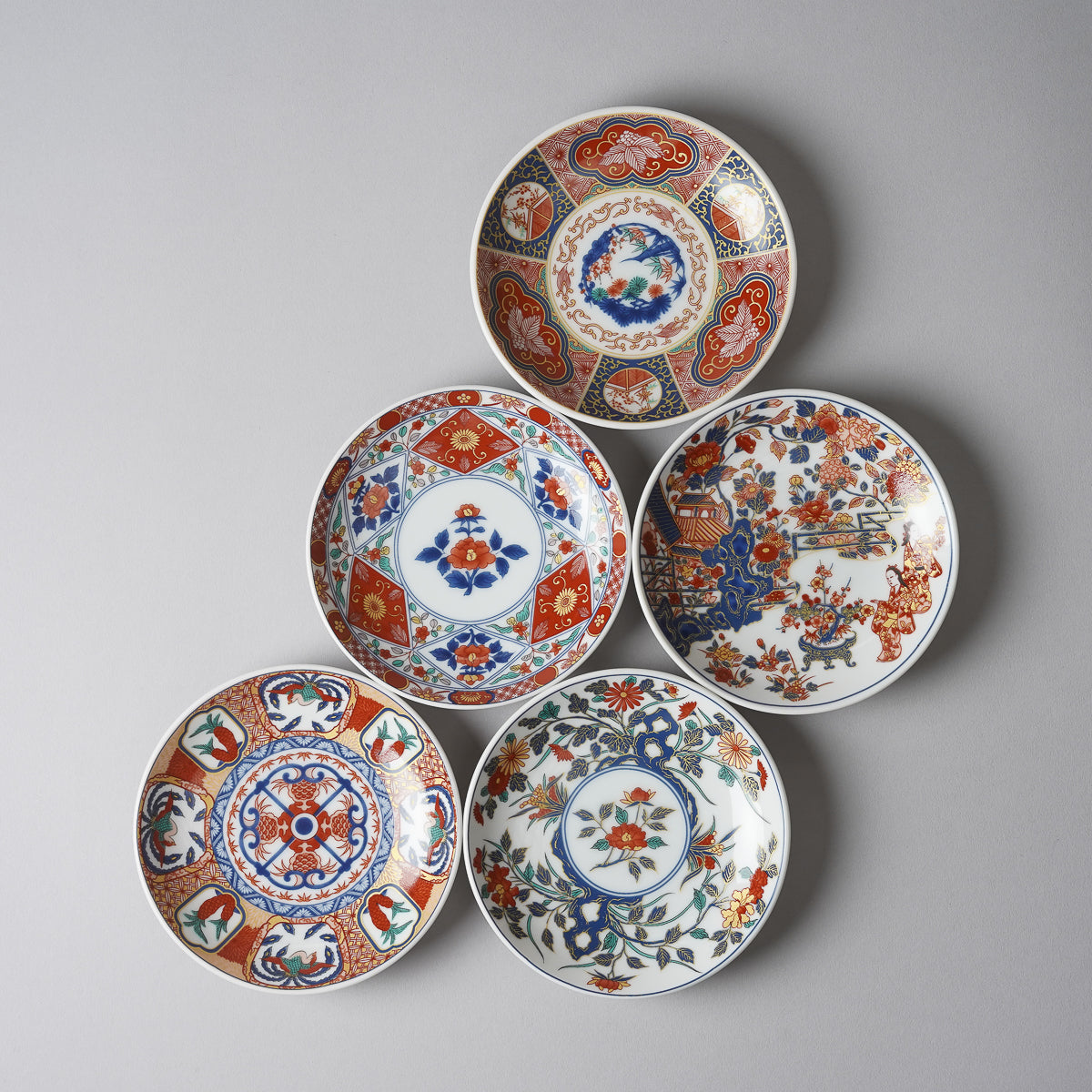 有田焼 古伊万里調 小皿 11.5cm [5 Patterns] ARITA HASAMI JAPAN Studio1156