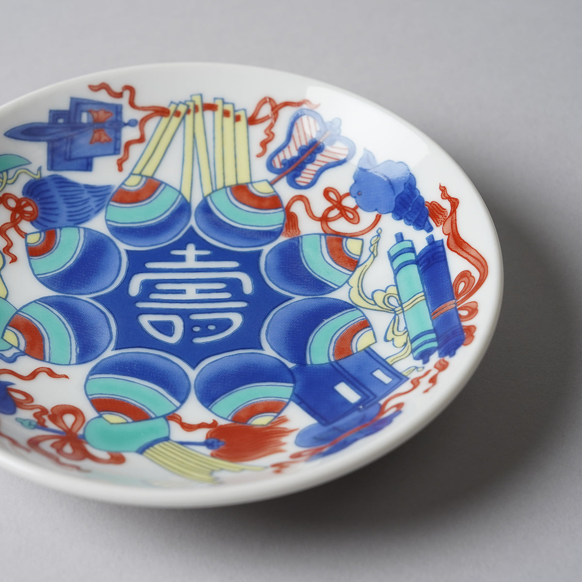 有田焼 色鍋島調 小皿 11.5cm [5 Patterns] ARITA HASAMI JAPAN Studio1156