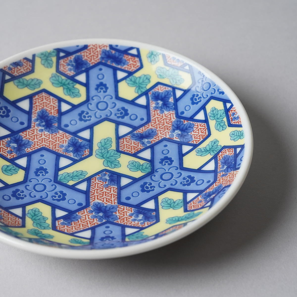 有田焼 色鍋島調 小皿 11.5cm [5 Patterns] ARITA HASAMI JAPAN Studio1156