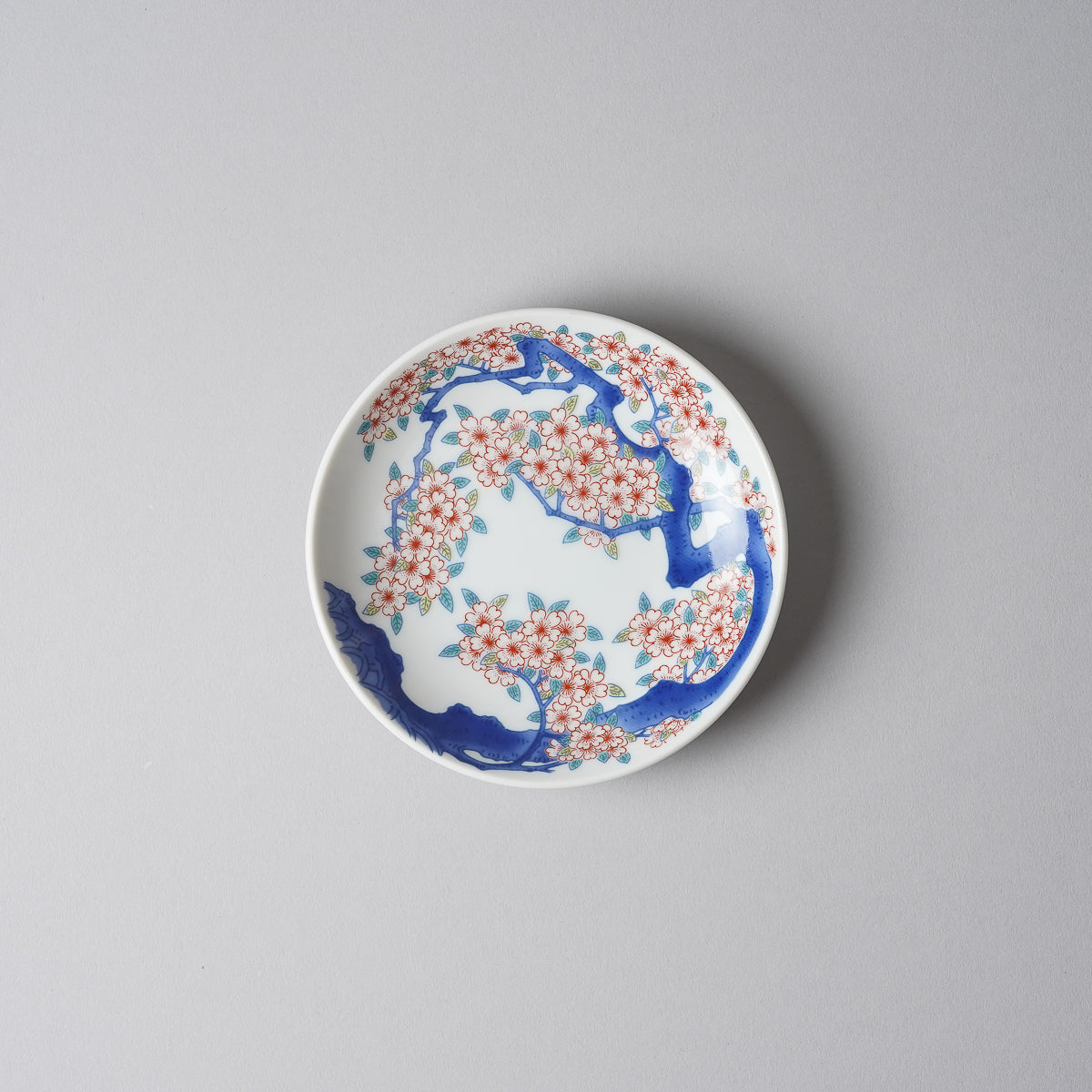 有田焼 色鍋島調 小皿 11.5cm [5 Patterns] 桜樹紋 ARITA HASAMI JAPAN Studio1156