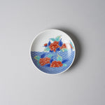 有田焼 色鍋島調 小皿 11.5cm [5 Patterns] 青海波牡丹紋 ARITA HASAMI JAPAN Studio1156