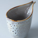 波佐見焼 泡白釉 片口酒器/ぐい呑 (250ml / 80ml) Chojuro Studio1156