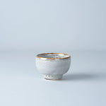 波佐見焼 泡白釉 片口酒器/ぐい呑 (250ml / 80ml) ぐい呑 80ml Chojuro Studio1156