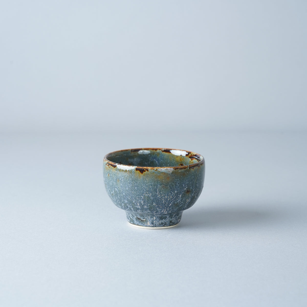 波佐見焼 孔雀釉 片口酒器/ぐい呑 (250ml / 80ml) ぐい呑 80ml Chojuro Studio1156