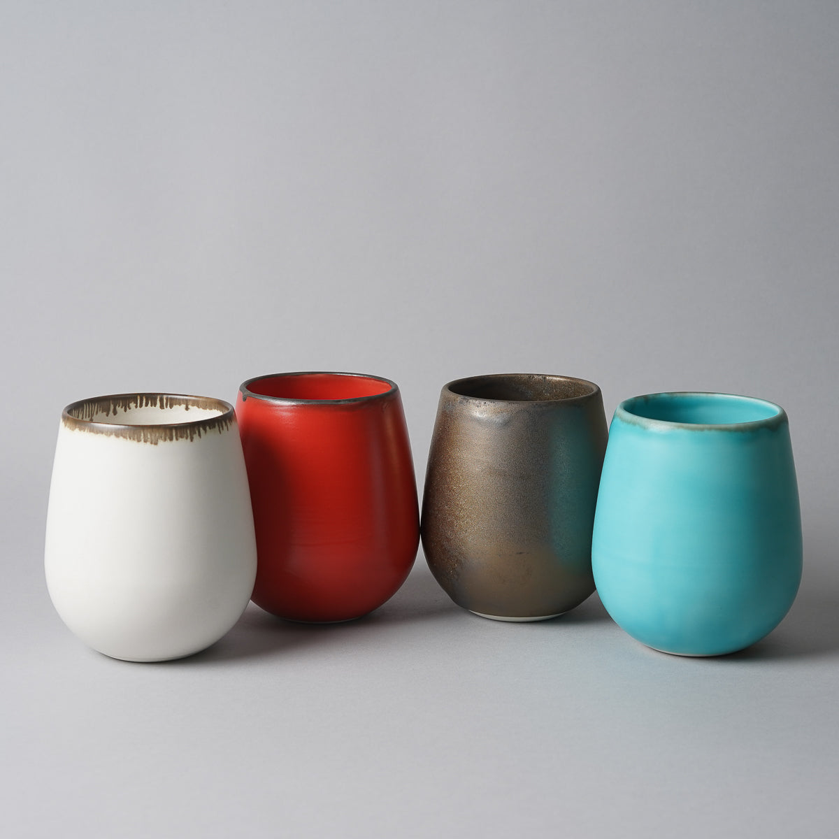 波佐見焼 ラウンドカップ 360ml [4 Colors]