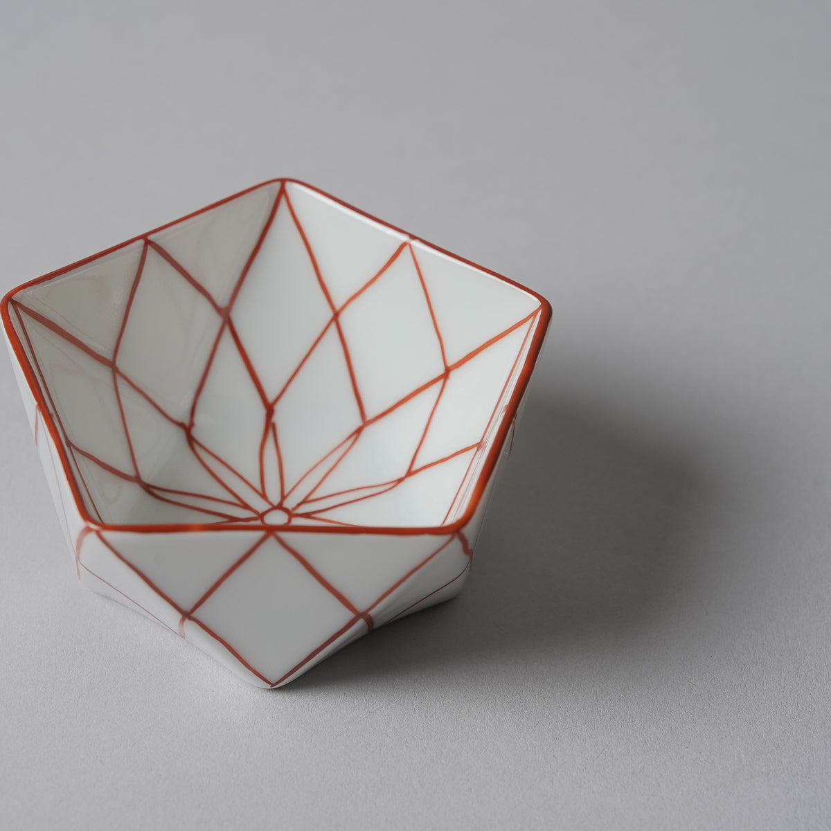 有田焼 ダイヤ五角豆鉢(小) 6.5cm [2 Colors] Denpei Studio1156