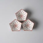 有田焼 ダイヤ五角豆鉢(小) 6.5cm [2 Colors] Denpei Studio1156