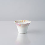 伊万里焼 竹割反珍味 7.5cm 白 Densho Studio1156